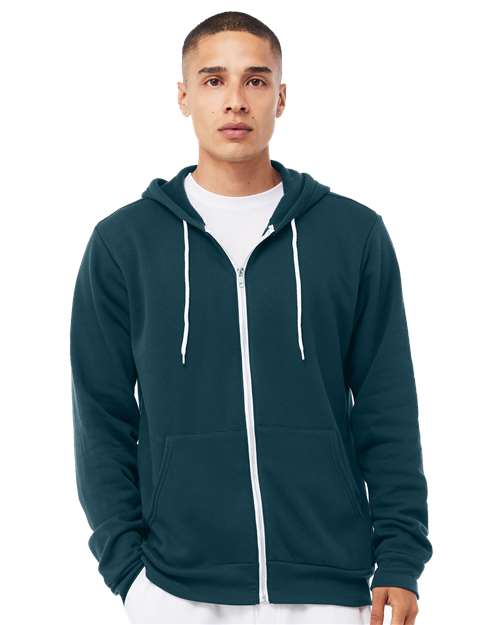 Bella + Canvas Sponge Fleece Full-Zip Hoodie