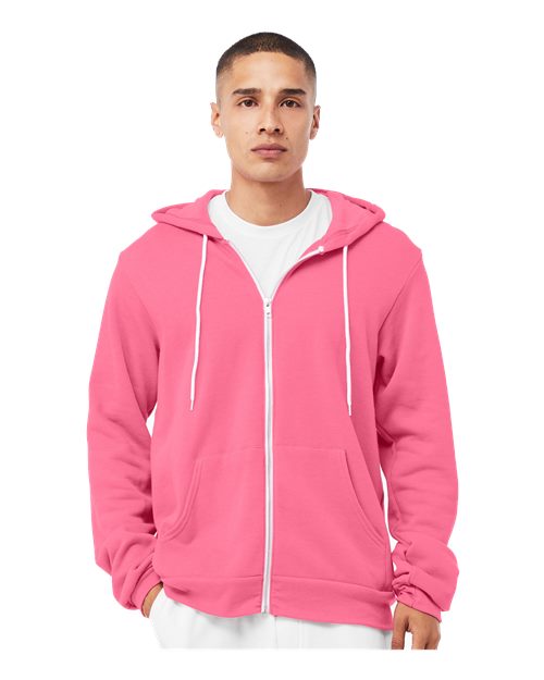 Bella + Canvas Sponge Fleece Full-Zip Hoodie