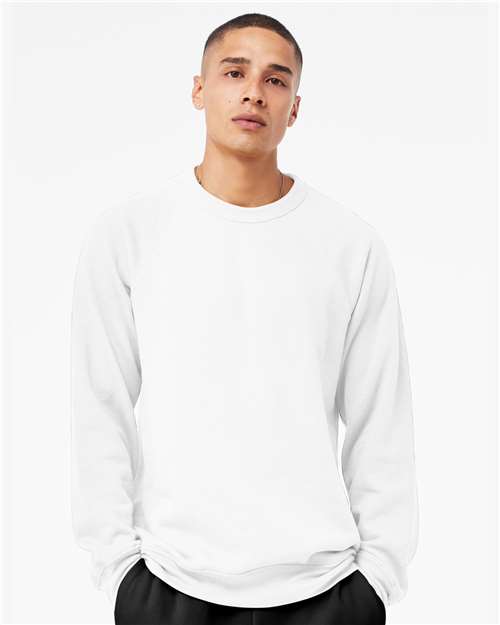 Bella + Canvas Sponge Fleece Raglan Crewneck