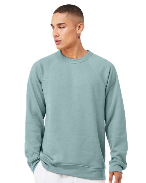 Bella + Canvas Sponge Fleece Raglan Crewneck