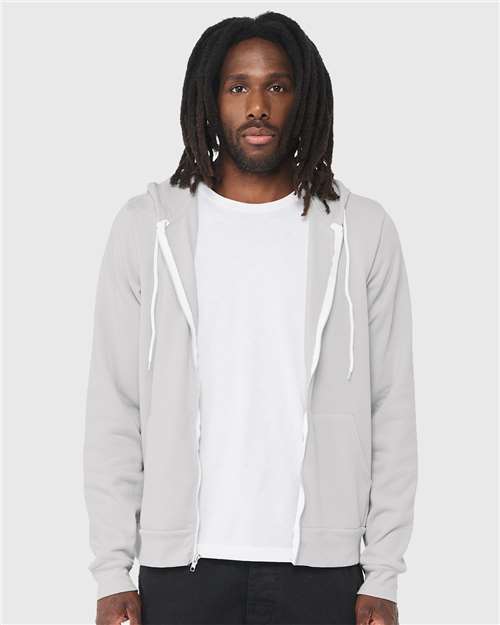 Bella + Canvas Sponge Fleece Full-Zip Hoodie