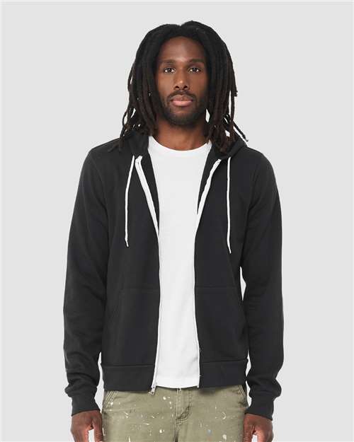 Bella + Canvas Sponge Fleece Full-Zip Hoodie