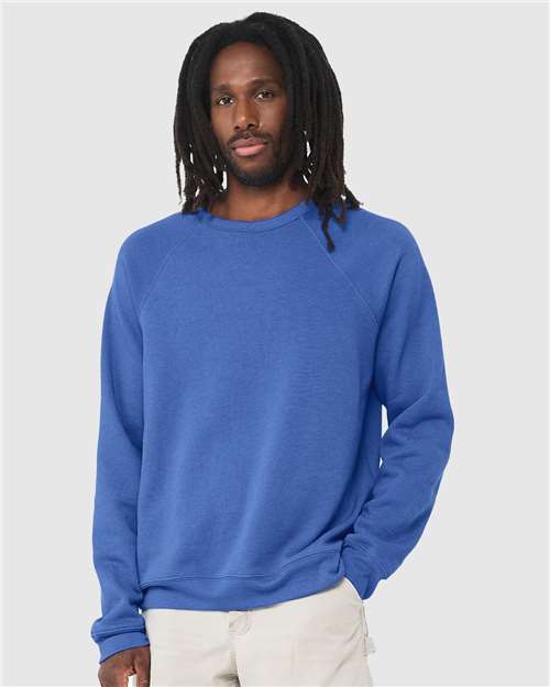 Bella + Canvas Sponge Fleece Raglan Crewneck