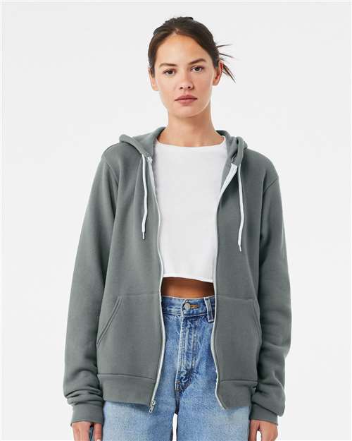 Bella + Canvas Sponge Fleece Full-Zip Hoodie