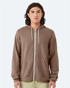 Bella + Canvas Sponge Fleece Full-Zip Hoodie