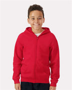 Gildan Youth Heavy Blend Full-Zip Hoodie
