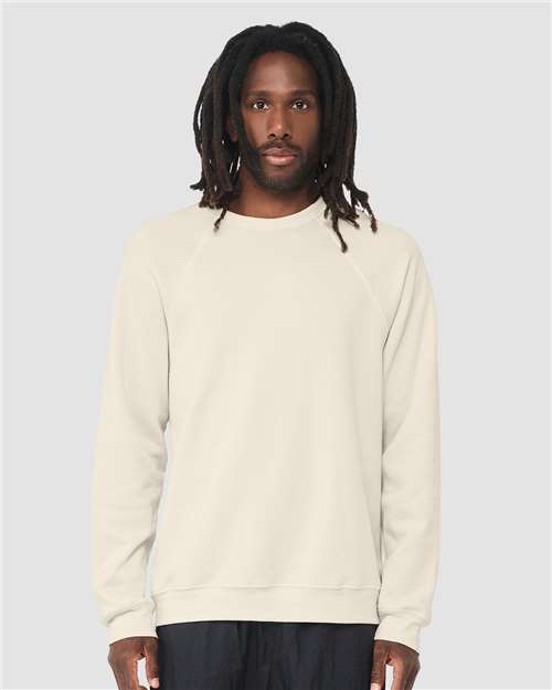 Bella + Canvas Sponge Fleece Raglan Crewneck