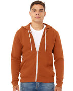 Bella + Canvas Sponge Fleece Full-Zip Hoodie