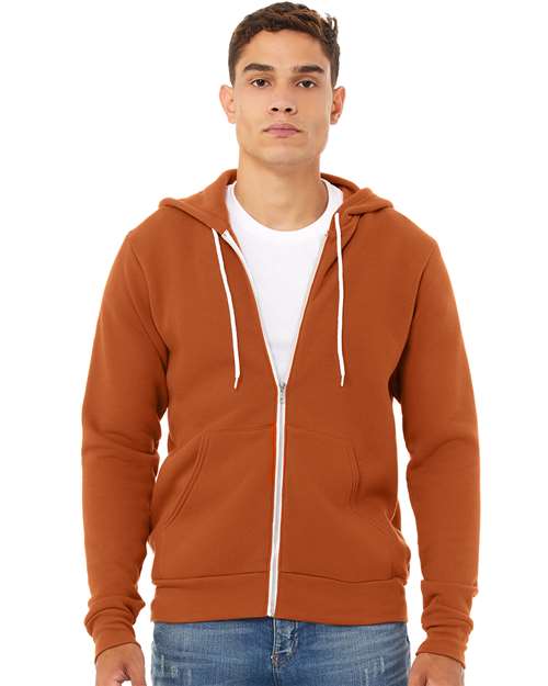 Bella + Canvas Sponge Fleece Full-Zip Hoodie