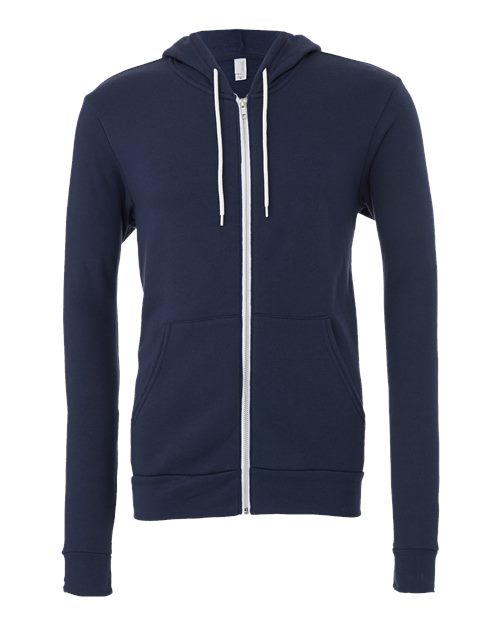 Bella + Canvas Sponge Fleece Full-Zip Hoodie