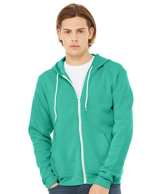 Bella + Canvas Sponge Fleece Full-Zip Hoodie