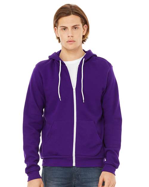 Bella + Canvas Sponge Fleece Full-Zip Hoodie