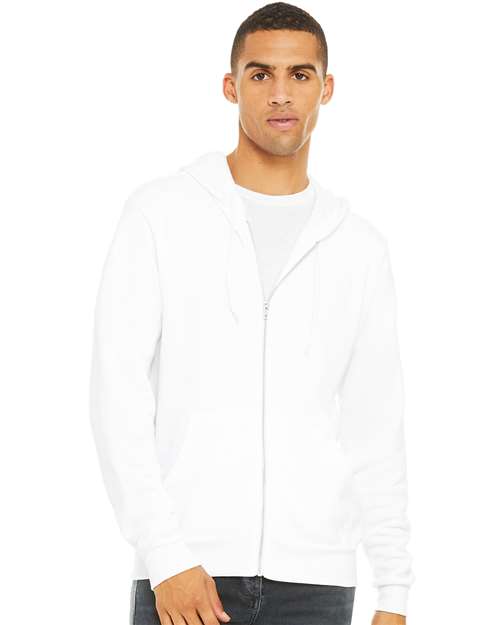 Bella + Canvas Sponge Fleece Full-Zip Hoodie