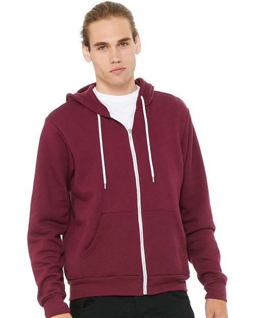 Bella + Canvas Sponge Fleece Full-Zip Hoodie