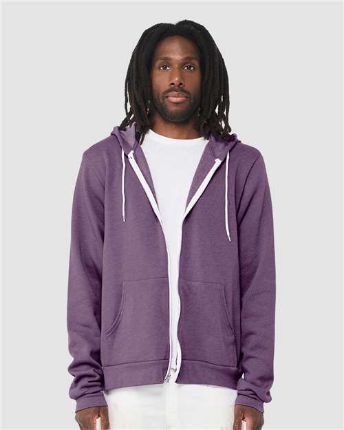 Bella + Canvas Sponge Fleece Full-Zip Hoodie