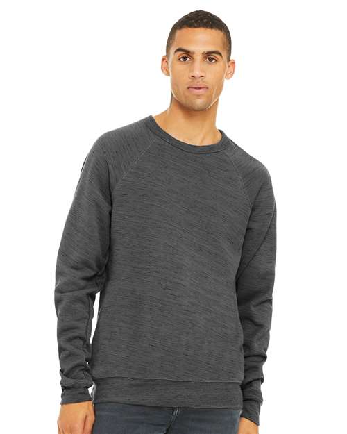 Bella + Canvas Sponge Fleece Raglan Crewneck