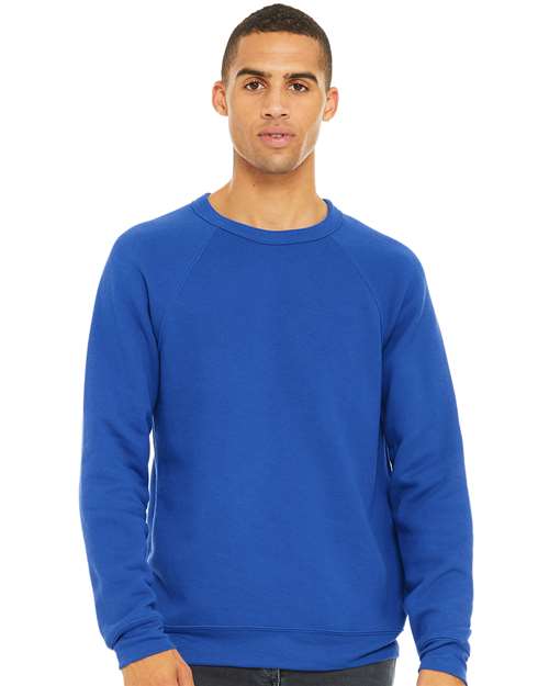 Bella + Canvas Sponge Fleece Raglan Crewneck