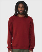 Bella + Canvas Sponge Fleece Raglan Crewneck