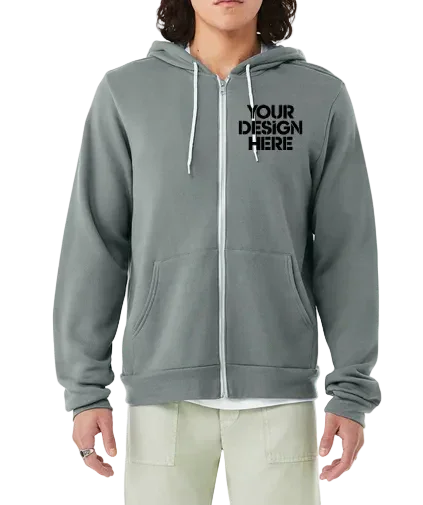 Premium Unisex Zip Up Hoodie