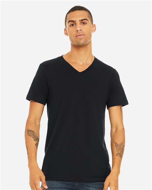Bella + Canvas Jersey V-Neck Tee
