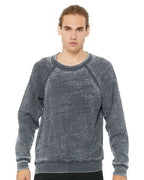 Bella + Canvas Sponge Fleece Raglan Crewneck
