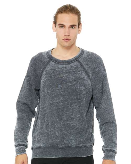 Bella + Canvas Sponge Fleece Raglan Crewneck