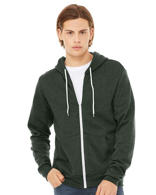 Bella + Canvas Sponge Fleece Full-Zip Hoodie