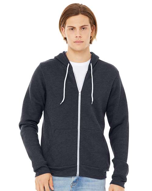 Bella + Canvas Sponge Fleece Full-Zip Hoodie