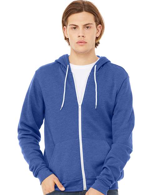 Bella + Canvas Sponge Fleece Full-Zip Hoodie