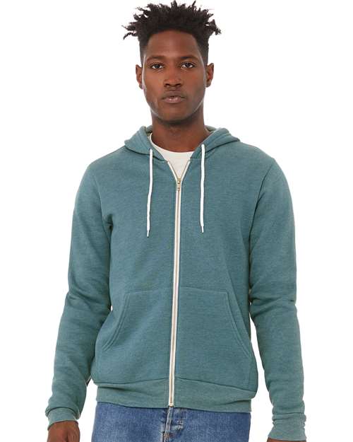 Bella + Canvas Sponge Fleece Full-Zip Hoodie
