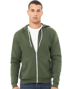 Bella + Canvas Sponge Fleece Full-Zip Hoodie