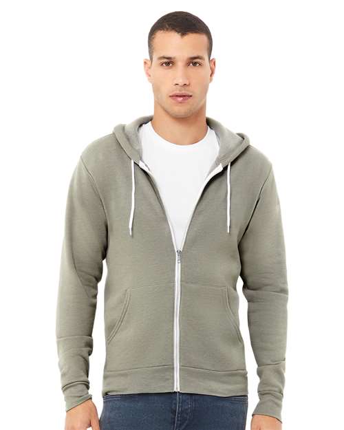Bella + Canvas Sponge Fleece Full-Zip Hoodie