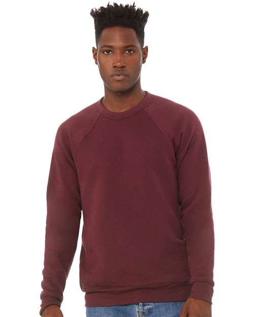 Bella + Canvas Sponge Fleece Raglan Crewneck