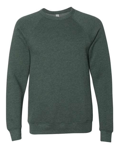 Bella + Canvas Sponge Fleece Raglan Crewneck