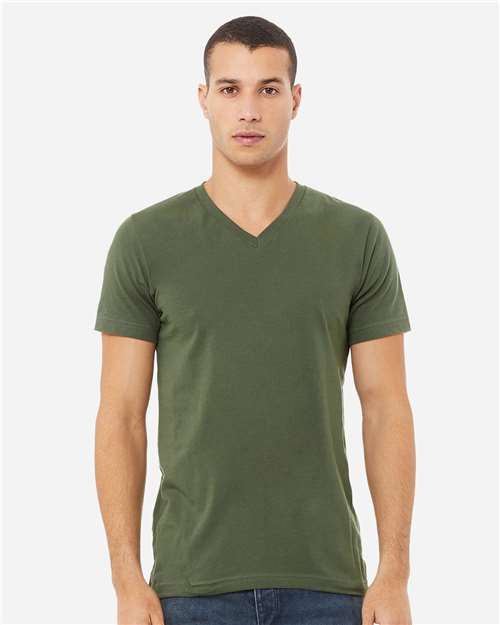 Bella + Canvas Jersey V-Neck Tee