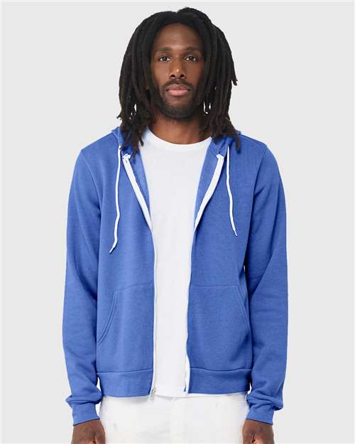 Bella + Canvas Sponge Fleece Full-Zip Hoodie