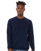 Bella + Canvas Sponge Fleece Raglan Crewneck