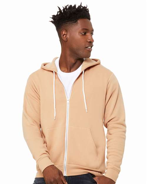 Bella + Canvas Sponge Fleece Full-Zip Hoodie