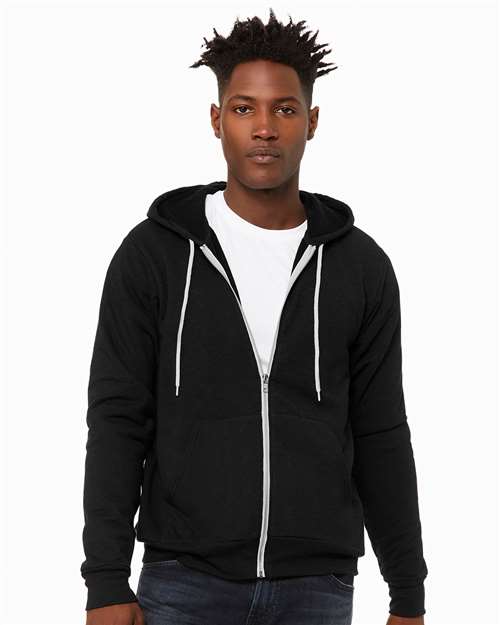 Bella + Canvas Sponge Fleece Full-Zip Hoodie
