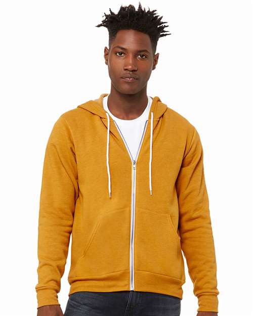 Bella + Canvas Sponge Fleece Full-Zip Hoodie