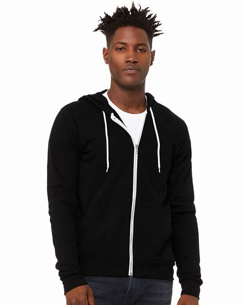 Bella + Canvas Sponge Fleece Full-Zip Hoodie