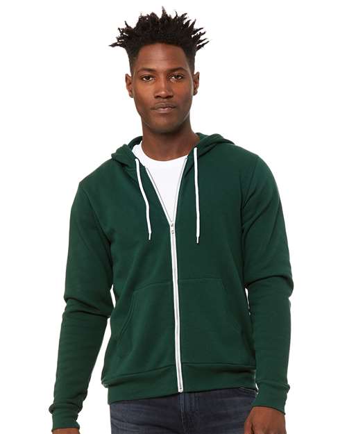 Bella + Canvas Sponge Fleece Full-Zip Hoodie