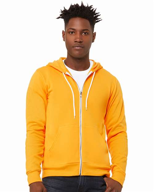Bella + Canvas Sponge Fleece Full-Zip Hoodie
