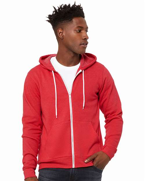 Bella + Canvas Sponge Fleece Full-Zip Hoodie