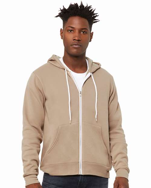 Bella + Canvas Sponge Fleece Full-Zip Hoodie