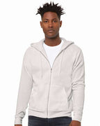 Bella + Canvas Sponge Fleece Full-Zip Hoodie