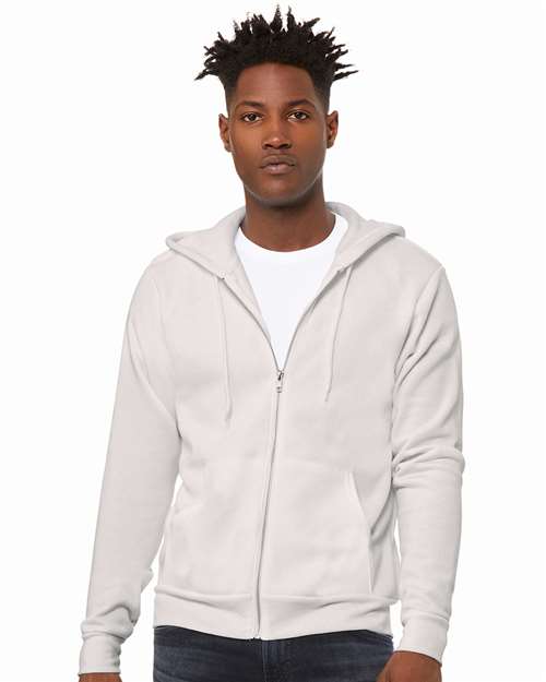 Bella + Canvas Sponge Fleece Full-Zip Hoodie