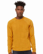 Bella + Canvas Sponge Fleece Raglan Crewneck