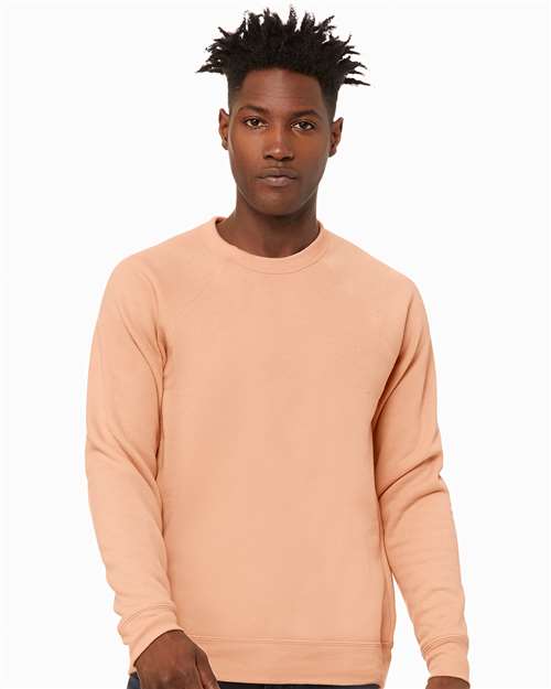 Bella + Canvas Sponge Fleece Raglan Crewneck