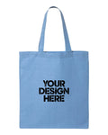 Medium 100% Cotton Canvas Tote Bag